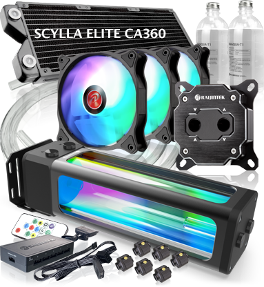 歐美精品Raijintek SCYLLA ELITE CA240/360 開放式水冷套組 台灣授權經銷代理