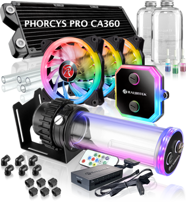 歐美精品Raijintek PHORCYS PRO CA240/360 開放式水冷套組 台灣授權經銷代理