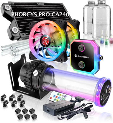 歐美精品Raijintek PHORCYS PRO CA240/360 開放式水冷套組 台灣授權經銷代理